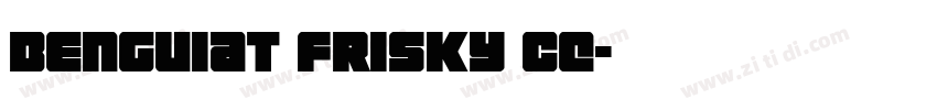 Benguiat Frisky CE字体转换